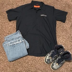 Vintage red kap shirt